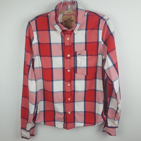 Hollister Button Down Top - Picture 1 of 7